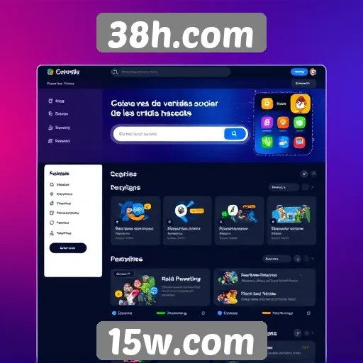 Interface do usuário do 38h.com avaliada